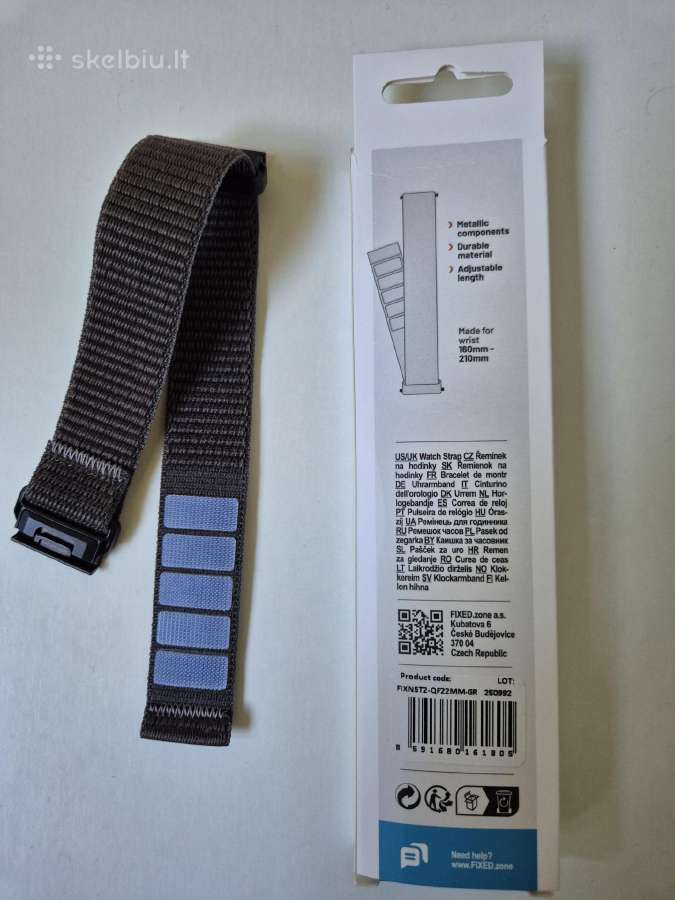 „quickfit®“ 22 mm nailoninis laikrodžio dirželis - nuotraukos Nr. 2