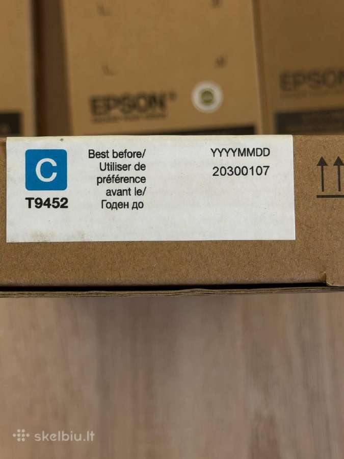 Epson T945 XL – 3 nauji originalūs komplektai - nuotraukos Nr. 4