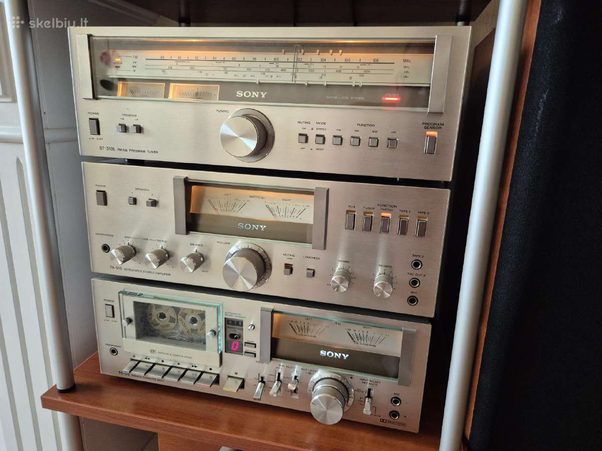 Sony vintažinis komplekt Sony ta 515,st 313,tc u5 - nuotraukos Nr. 7