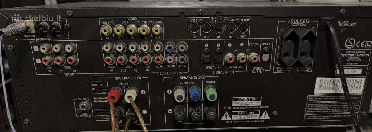 Harman kardon avr 130 - nuotraukos Nr. 2