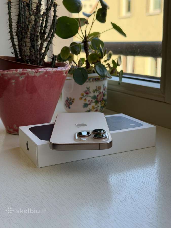 Apple iPhone 16 pro 256gb Geros būklės - nuotraukos Nr. 5