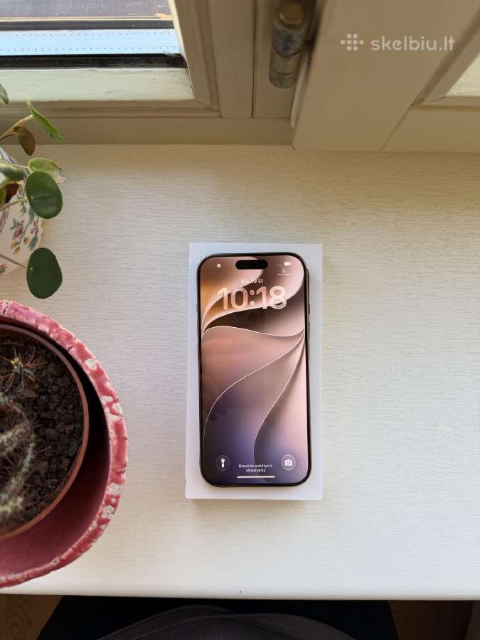 Apple iPhone 16 pro 256gb Geros būklės - nuotraukos Nr. 6