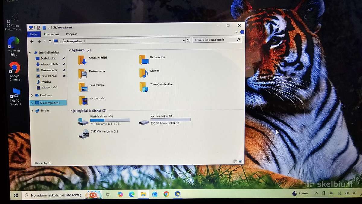 Medion Akoya i7/8gb/120ssd+1000gb/17.3 nvidia - nuotraukos Nr. 4