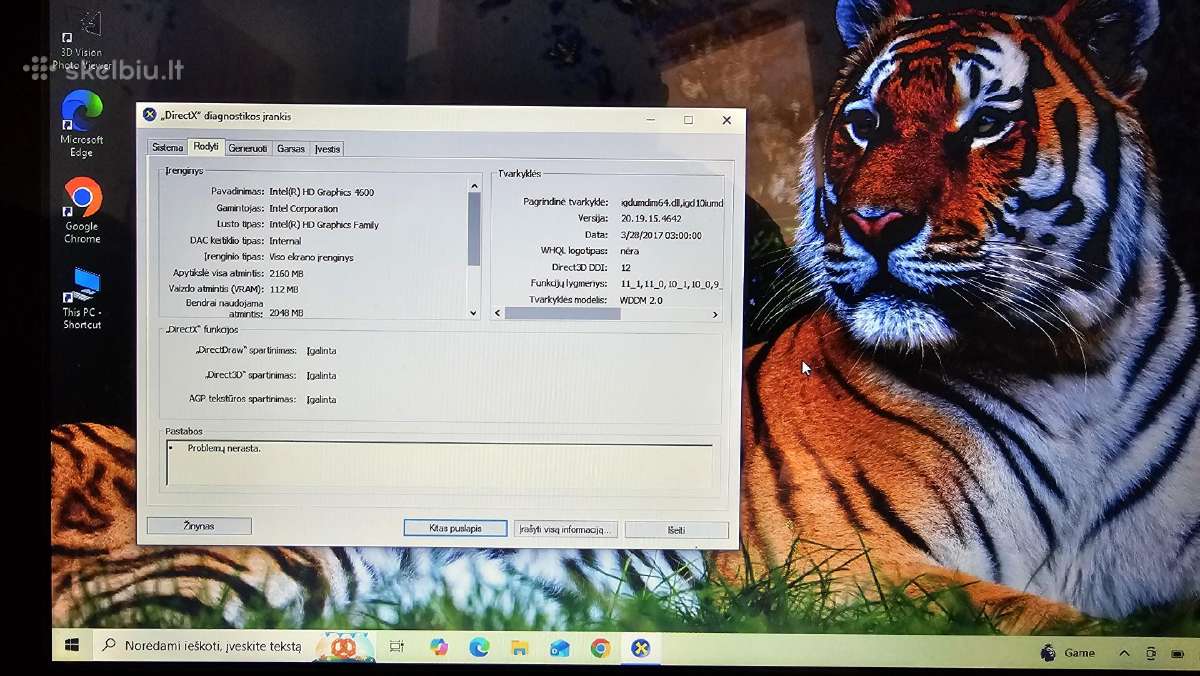 Medion Akoya i7/8gb/120ssd+1000gb/17.3 nvidia - nuotraukos Nr. 6