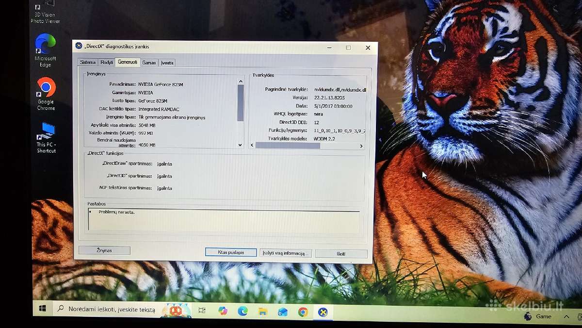 Medion Akoya i7/8gb/120ssd+1000gb/17.3 nvidia - nuotraukos Nr. 7