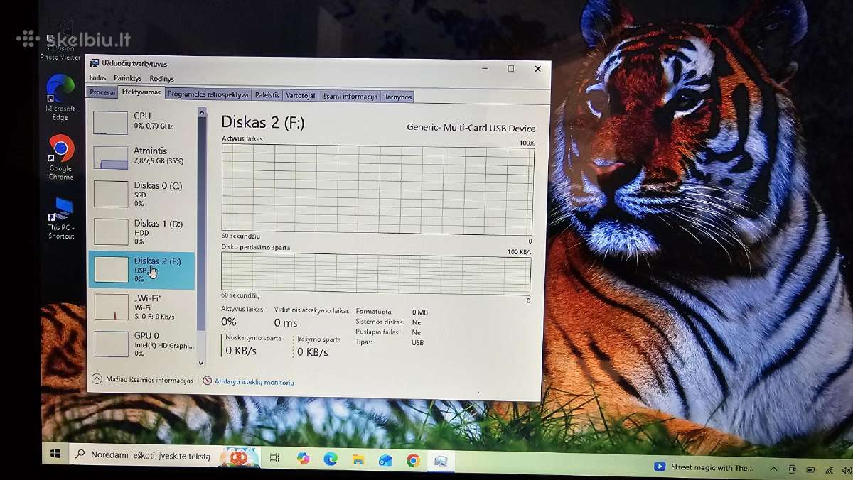 Medion Akoya i7/8gb/120ssd+1000gb/17.3 nvidia - nuotraukos Nr. 13