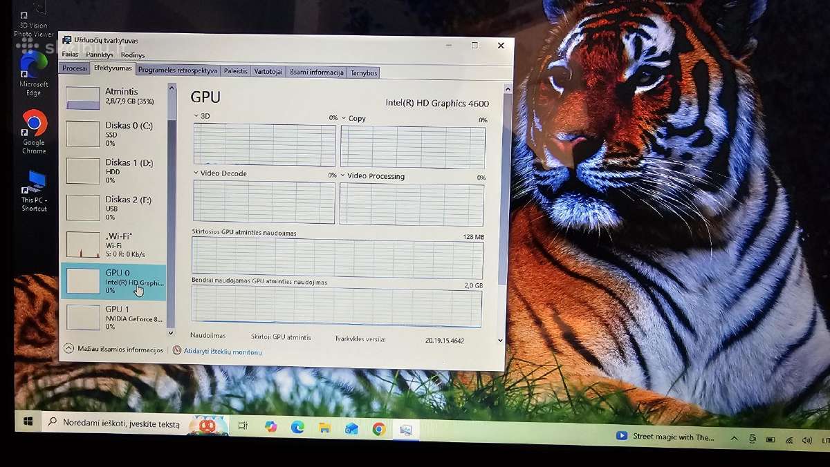 Medion Akoya i7/8gb/120ssd+1000gb/17.3 nvidia - nuotraukos Nr. 14