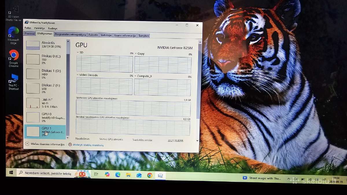 Medion Akoya i7/8gb/120ssd+1000gb/17.3 nvidia - nuotraukos Nr. 15