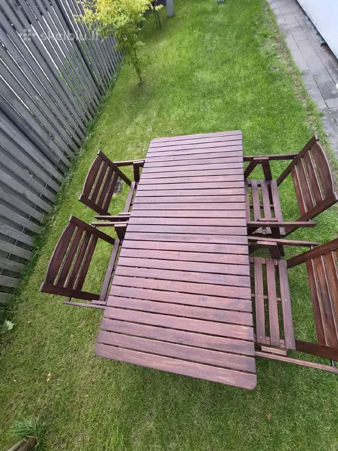 Parduodamas Ikea lauko baldų komplektas. - nuotraukos Nr. 2