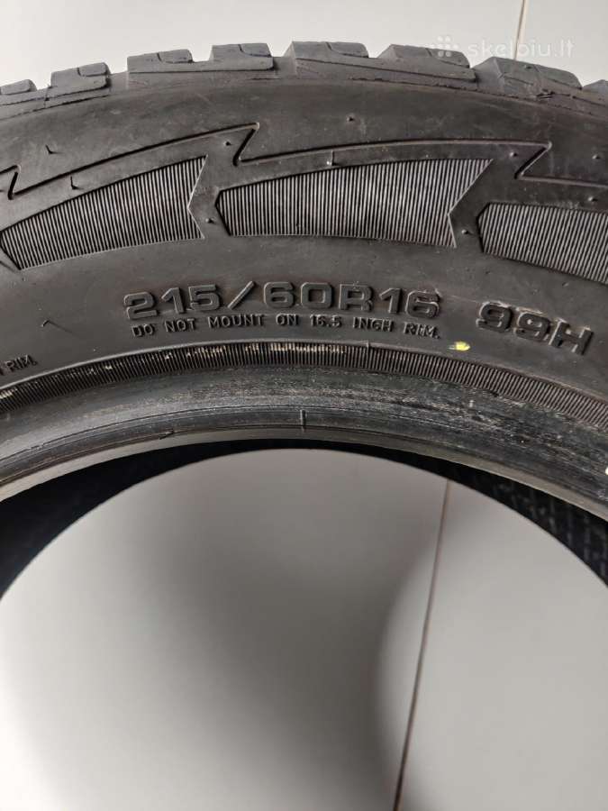 Goodyear Ultragrip Performance+ziemines 215 60 R16 - nuotraukos Nr. 3