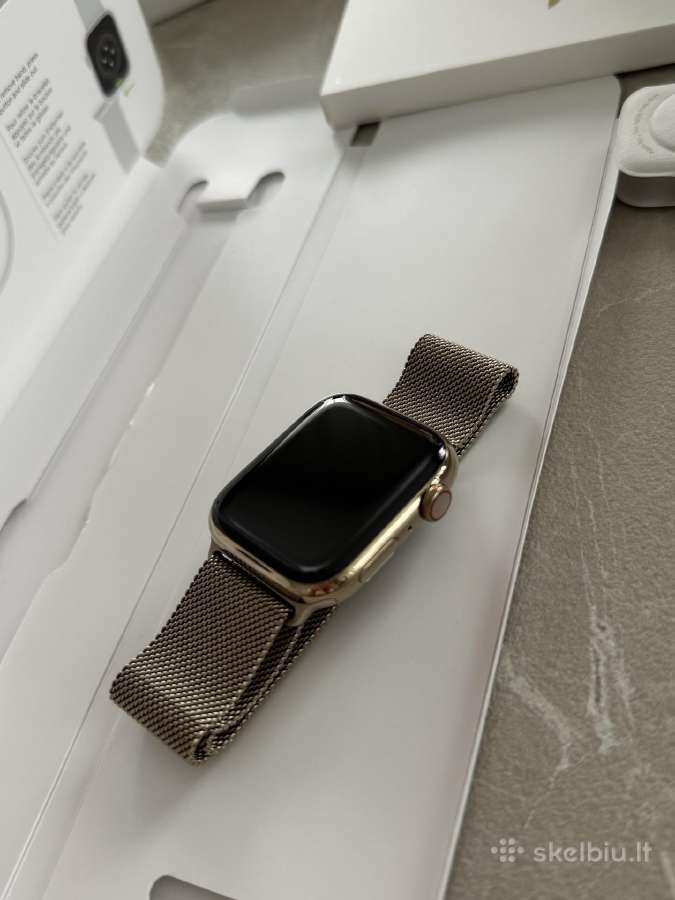 Apple 8 Stainless gold ismanusis laikrodis - nuotraukos Nr. 2