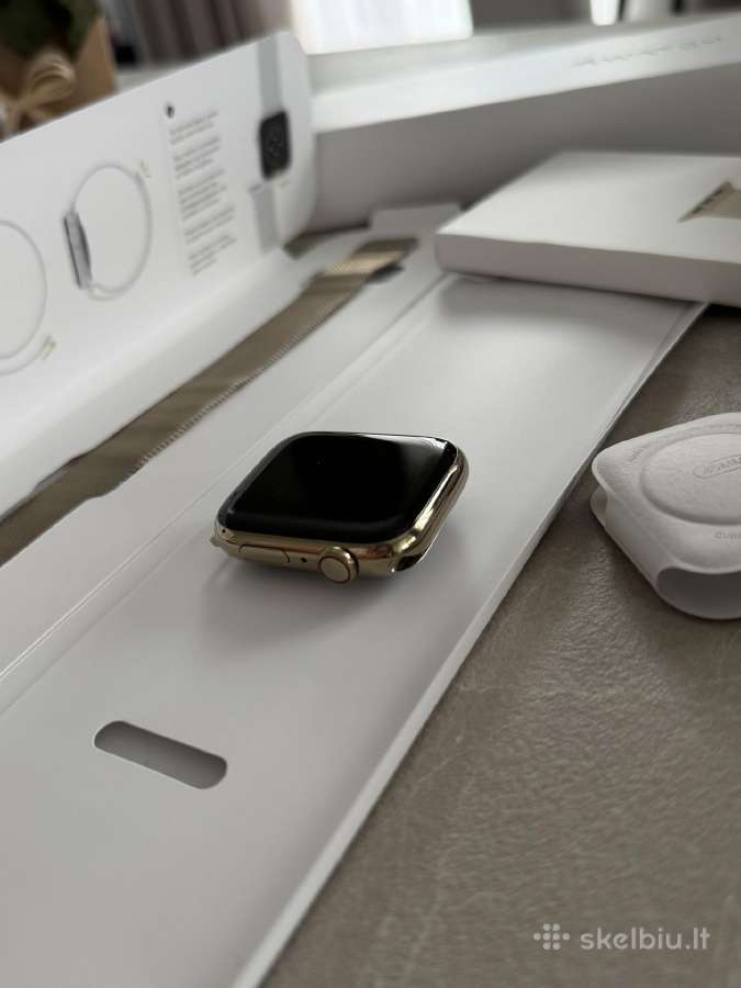 Apple 8 Stainless gold ismanusis laikrodis - nuotraukos Nr. 3