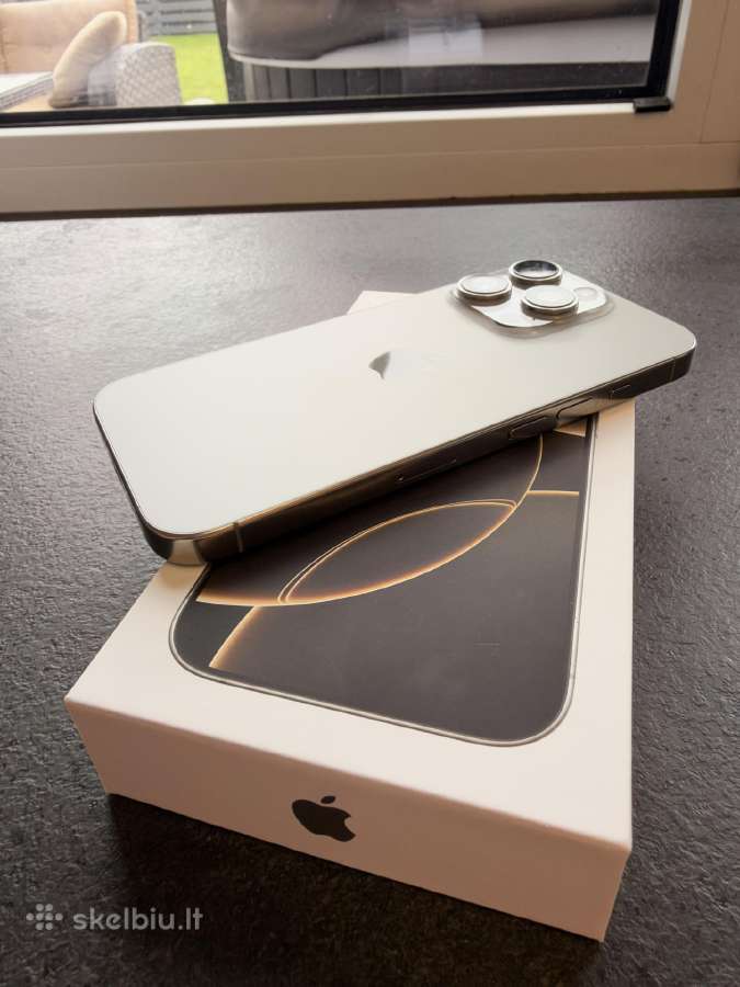 Apple iPhone 16 Pro 256gb White Titanium - nuotraukos Nr. 4