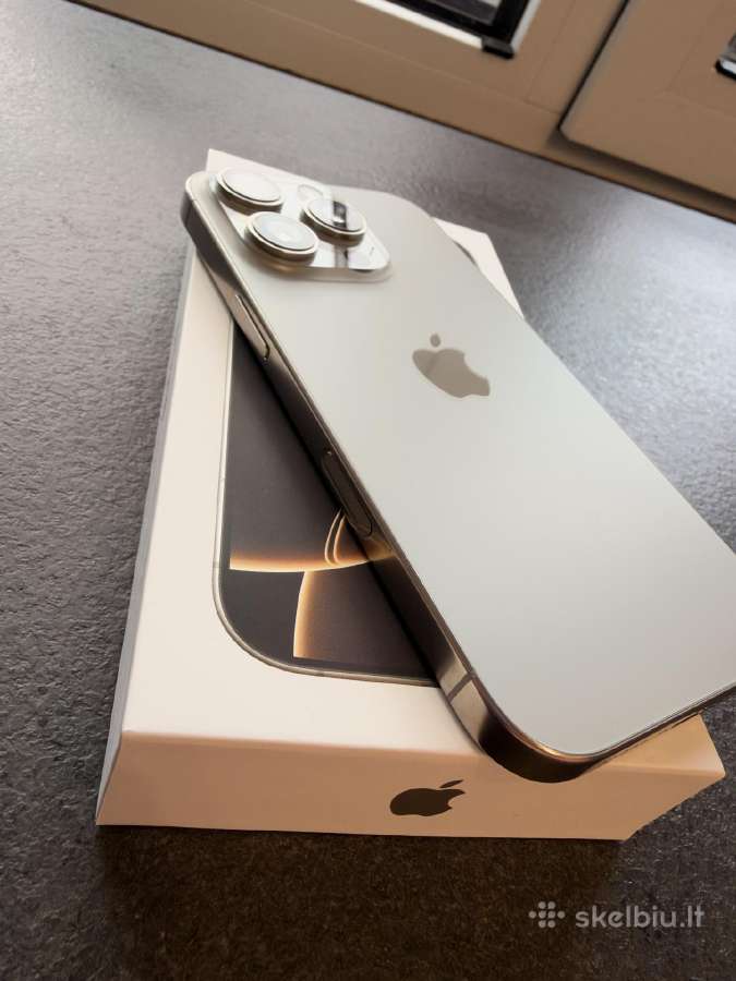 Apple iPhone 16 Pro 256gb White Titanium - nuotraukos Nr. 5