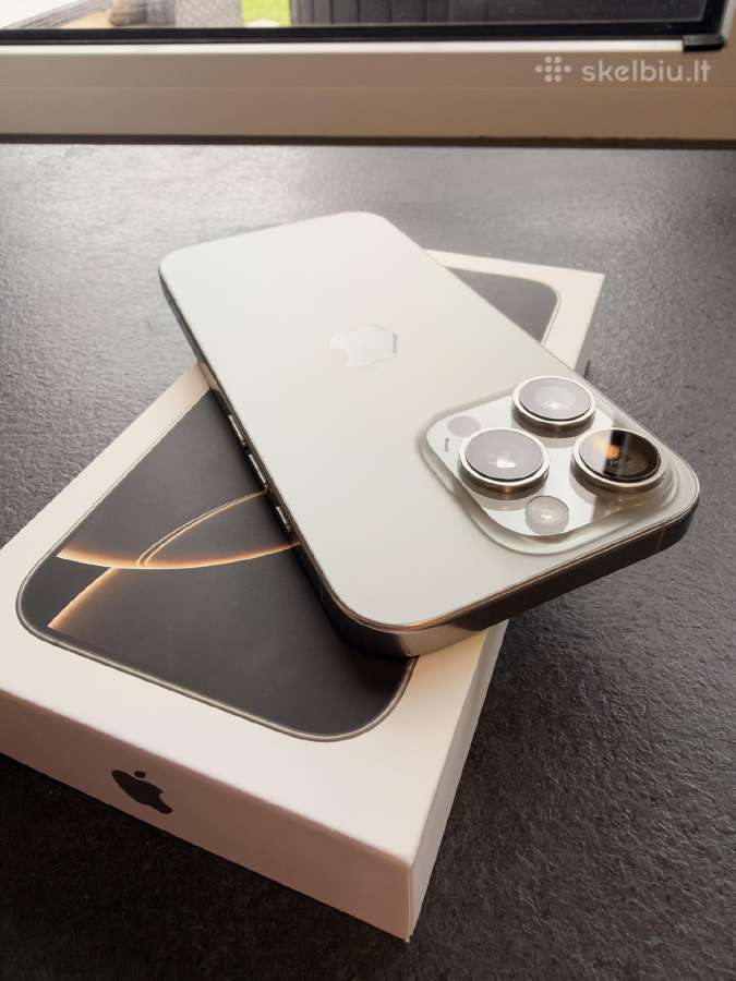 Apple iPhone 16 Pro 256gb White Titanium - nuotraukos Nr. 6