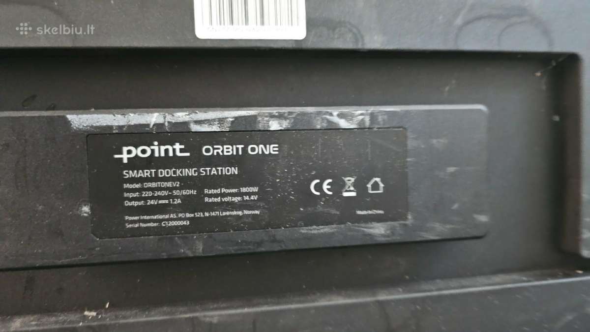 Point Orbit One išmanusis robotas siurblys su 4in1 - nuotraukos Nr. 2