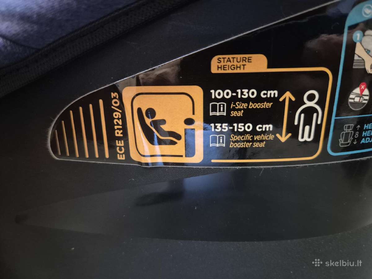 Automobilinė kėdutė Caretero Nimbus I-size 15-36kg - nuotraukos Nr. 5