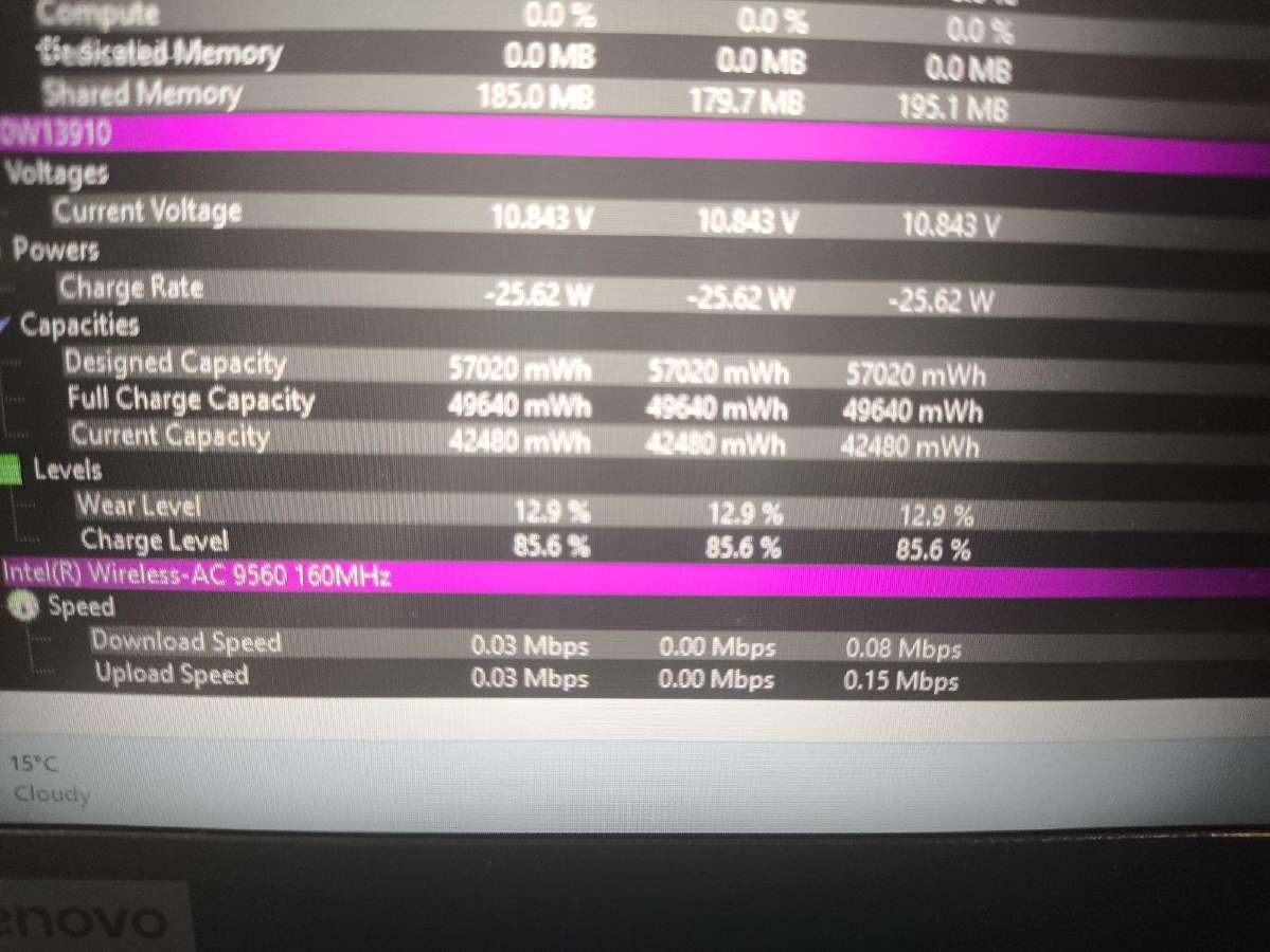 T490s i5-8265u 16gb 256gb 13% Usa Kb+ Ru Lipdukai - nuotraukos Nr. 6