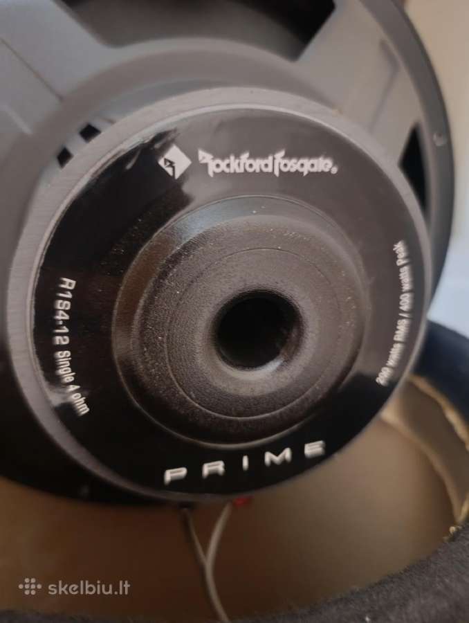 Rockford Fosgate R1 subas - nuotraukos Nr. 3