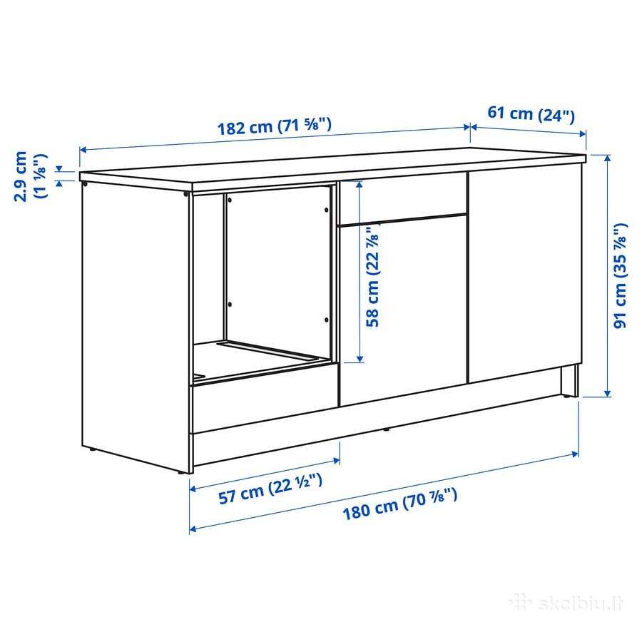 Ikea Knoxhult virtuve - nuotraukos Nr. 2