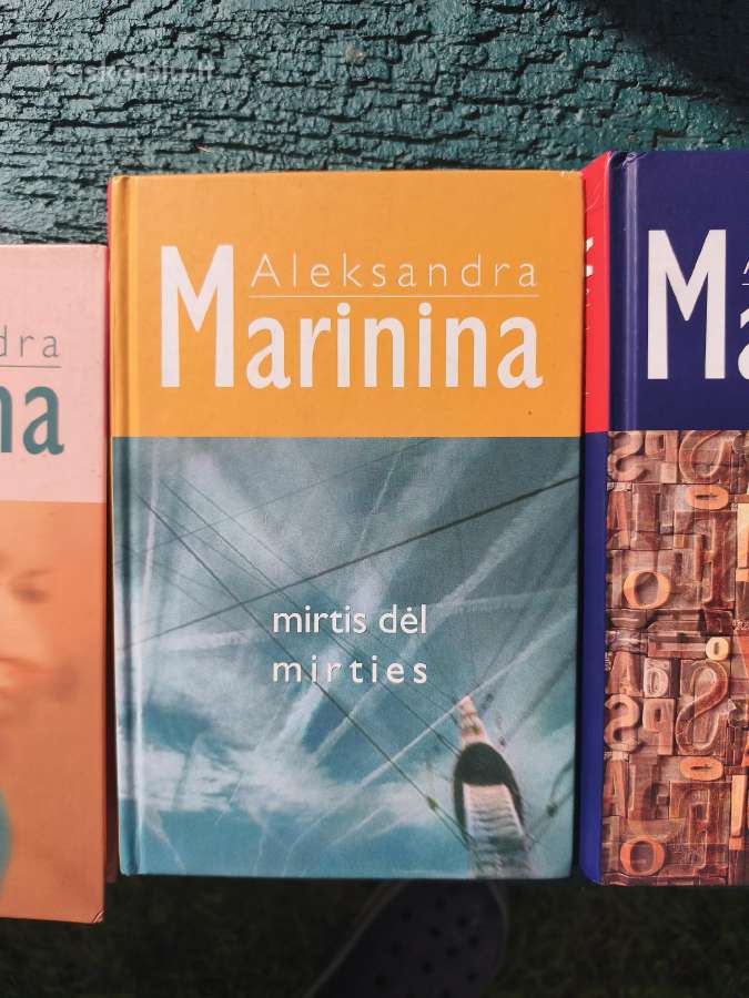 Parduodamos Aleksandra Marinina knygos - nuotraukos Nr. 8