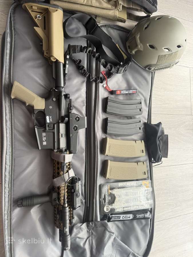 Airsoft ginklas ir ekipuotė - nuotraukos Nr. 3