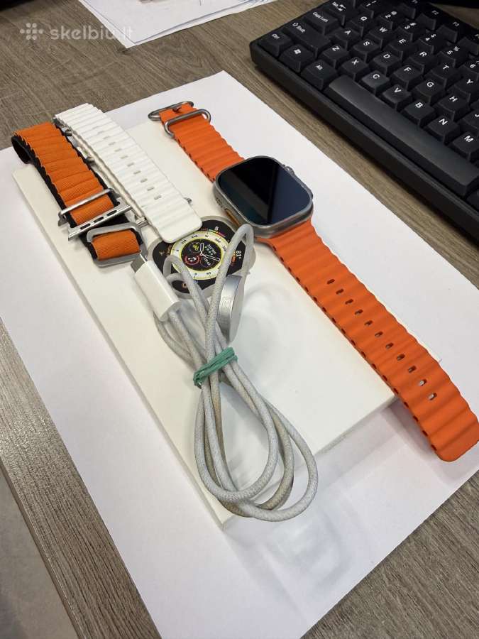 Apple Watch Ultra GPS + Cellular, 49mm Titanium - nuotraukos Nr. 6