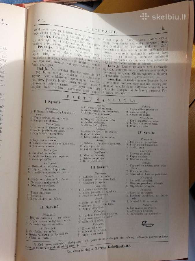 Lietuvaite 1911 senovine - nuotraukos Nr. 3