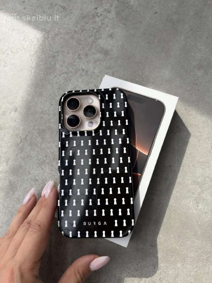 iPhone 16 Pro 128gb Desert Titanium +Burga dovanų - nuotraukos Nr. 5