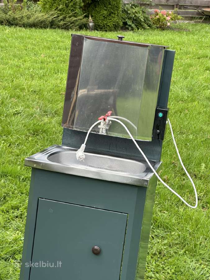 Sodo praustuvė su elektriniu pašildymu - nuotraukos Nr. 2