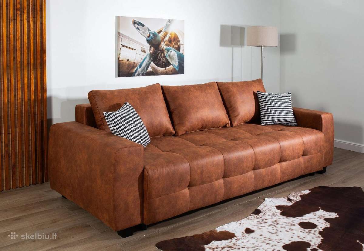 Sofa–lova su dėže patalynei „bella - nuotraukos Nr. 3