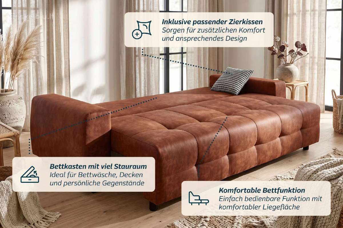 Sofa–lova su dėže patalynei „bella - nuotraukos Nr. 4