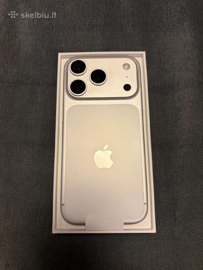 iPhone 17 Pro 256gb Silver (10/10, 99% bat) - nuotraukos Nr. 2