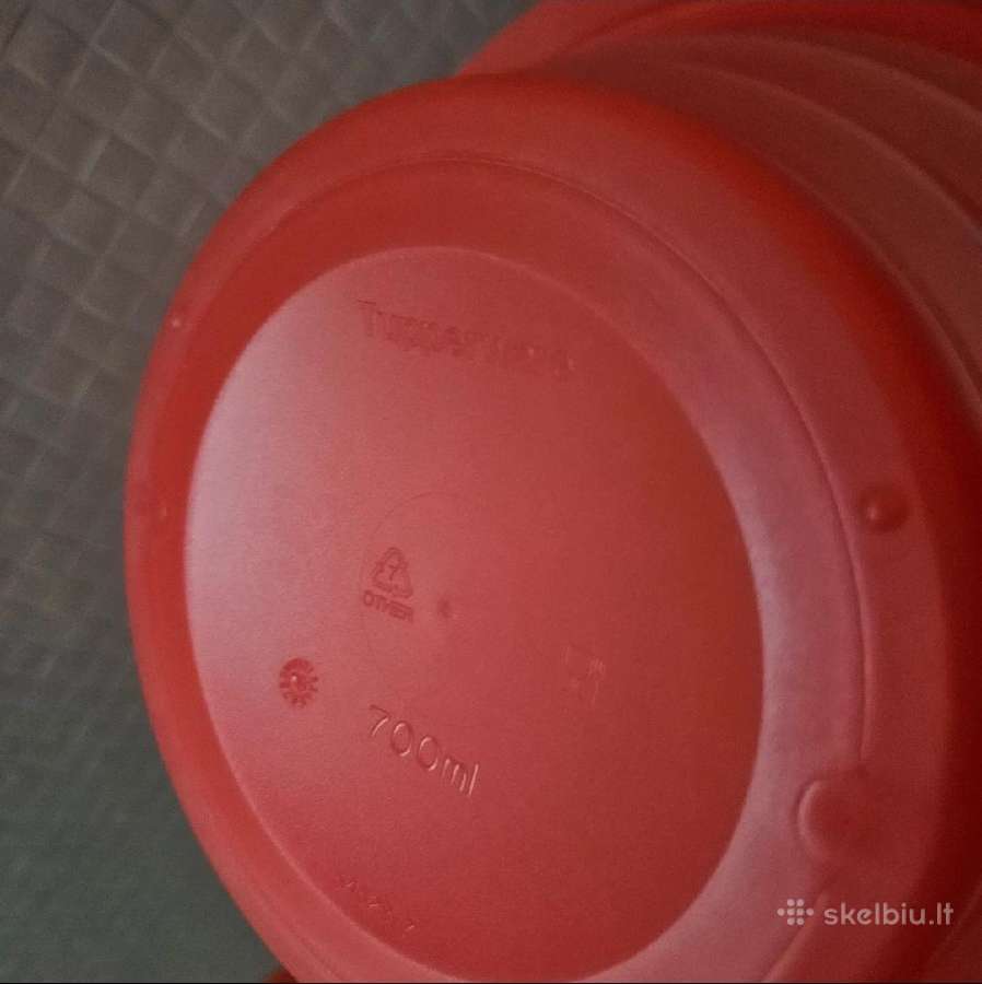 Sulnkstomas Tupperware dubenukas - nuotraukos Nr. 5