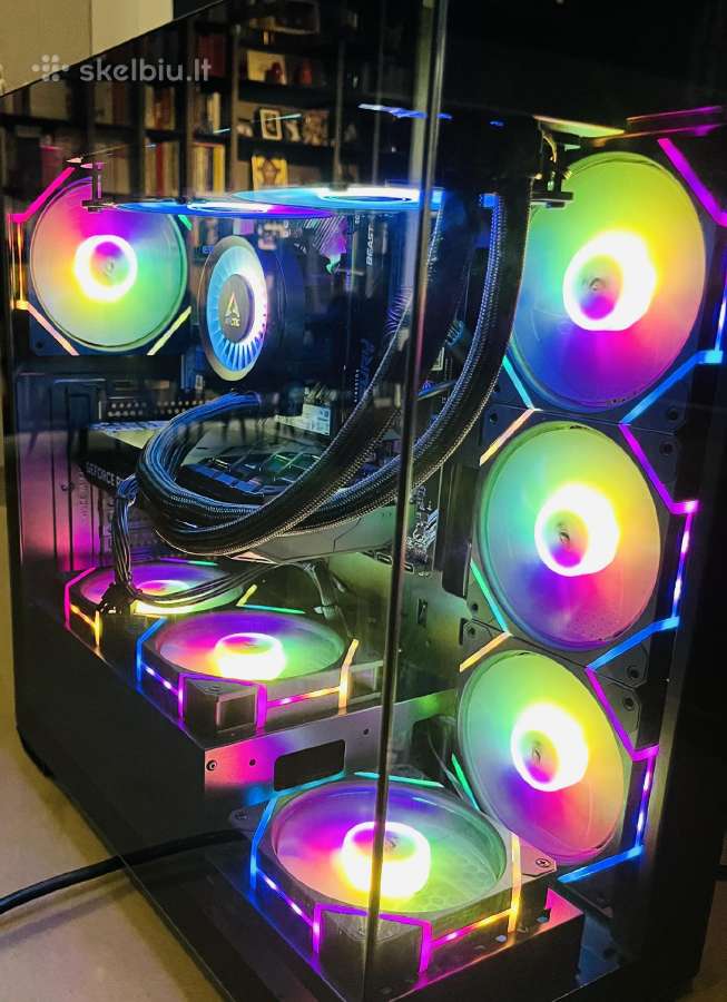 Rtx 4060, Ryzen 7, 32 GB, 1 TB, Intop R7 Aqua - nuotraukos Nr. 3
