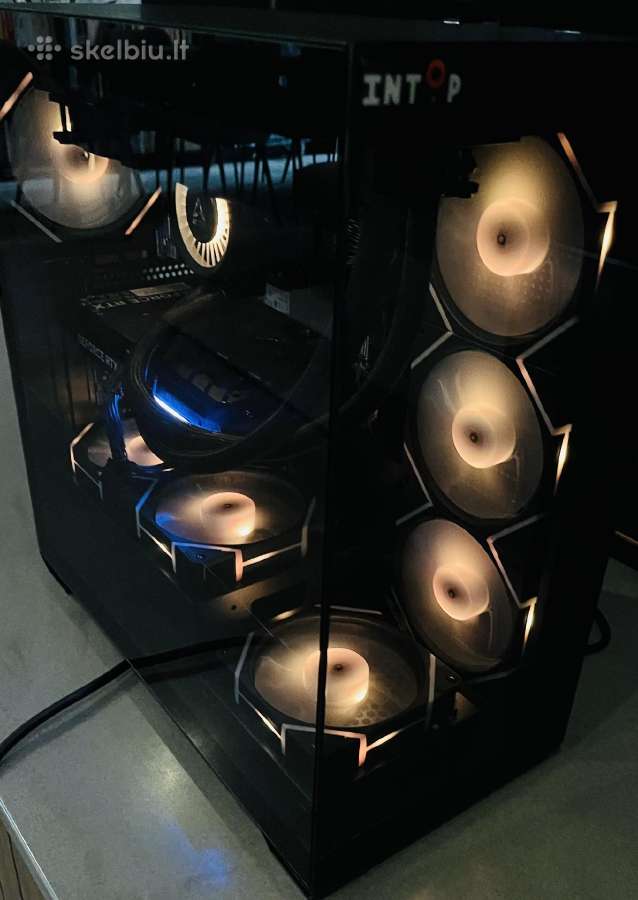 Rtx 4060, Ryzen 7, 32 GB, 1 TB, Intop R7 Aqua - nuotraukos Nr. 4