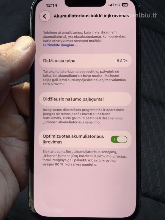 iPhone 13 pro 128gb - nuotraukos Nr. 7