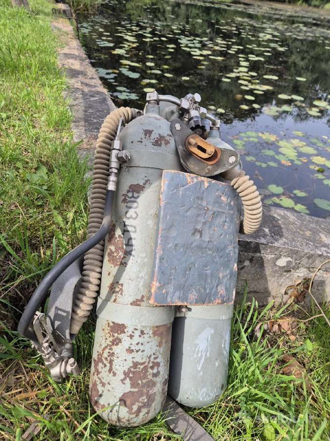 Senovinis sovietinis akvalangas Avm-1m - nuotraukos Nr. 2