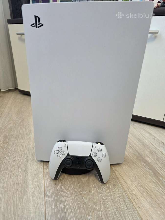 Sony Playstation 5 (Ps5), su diskų įrenginiu - nuotraukos Nr. 5