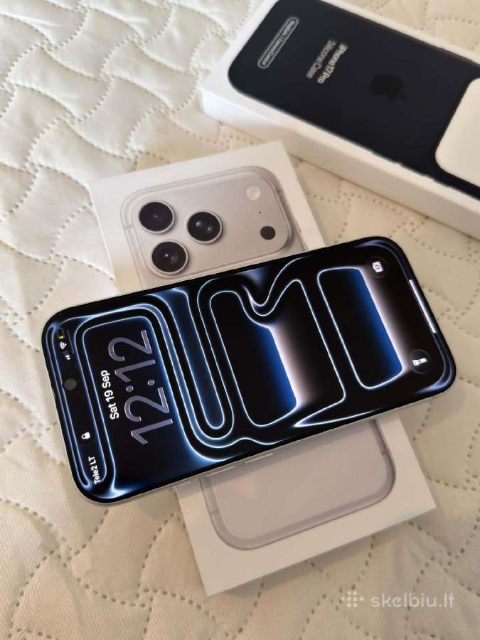 iPhone 17 Pro Silver 256gb - nuotraukos Nr. 4