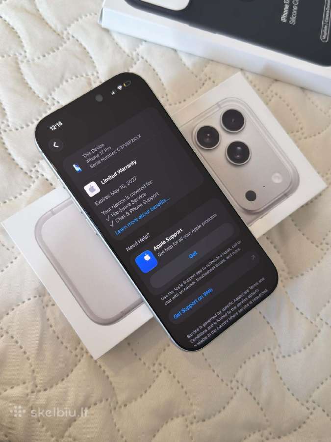 iPhone 17 Pro Silver 256gb - nuotraukos Nr. 7
