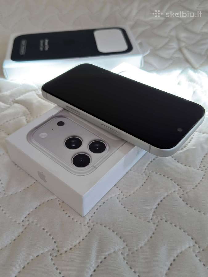 iPhone 17 Pro Silver 256gb - nuotraukos Nr. 9