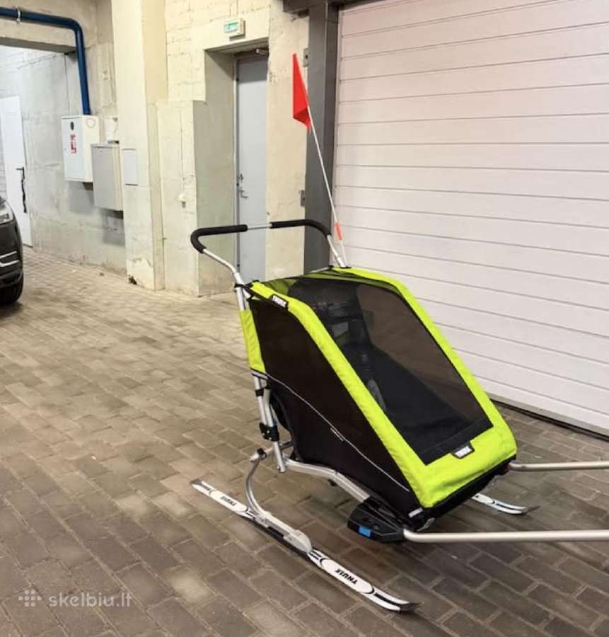 Dviračio priekaba/slidės Thule Chariot Cheetahxt2 - nuotraukos Nr. 2