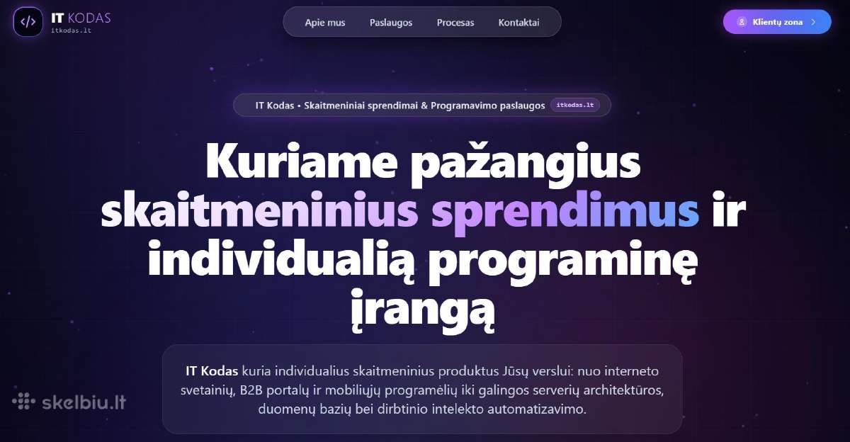 El. parduotuvių ir svetainių kūrimas IT Kodas - nuotraukos Nr. 3