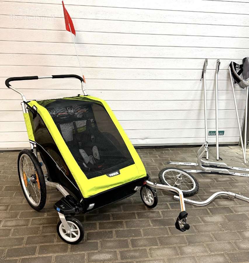 Dviračio priekaba/slidės Thule Chariot Cheetahxt2 - nuotraukos Nr. 3