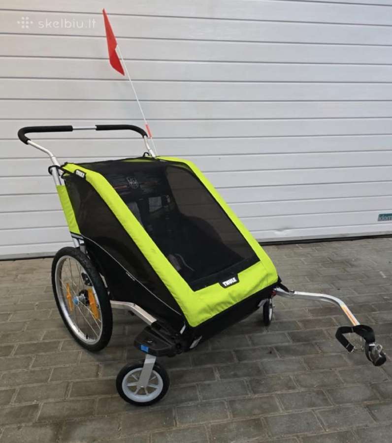 Dviračio priekaba/slidės Thule Chariot Cheetahxt2 - nuotraukos Nr. 4