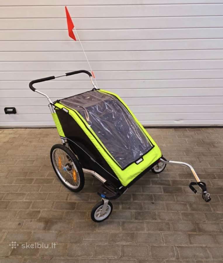 Dviračio priekaba/slidės Thule Chariot Cheetahxt2 - nuotraukos Nr. 5