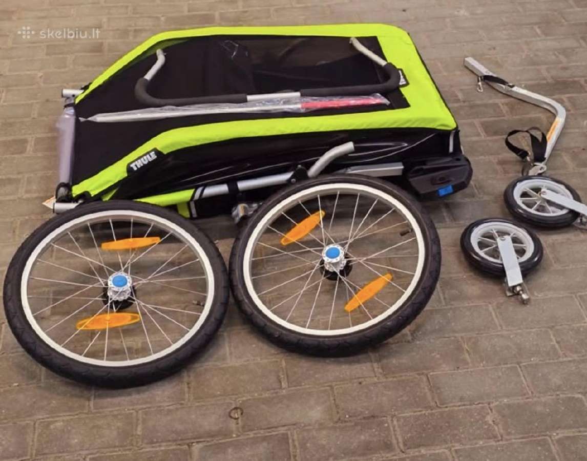 Dviračio priekaba/slidės Thule Chariot Cheetahxt2 - nuotraukos Nr. 10