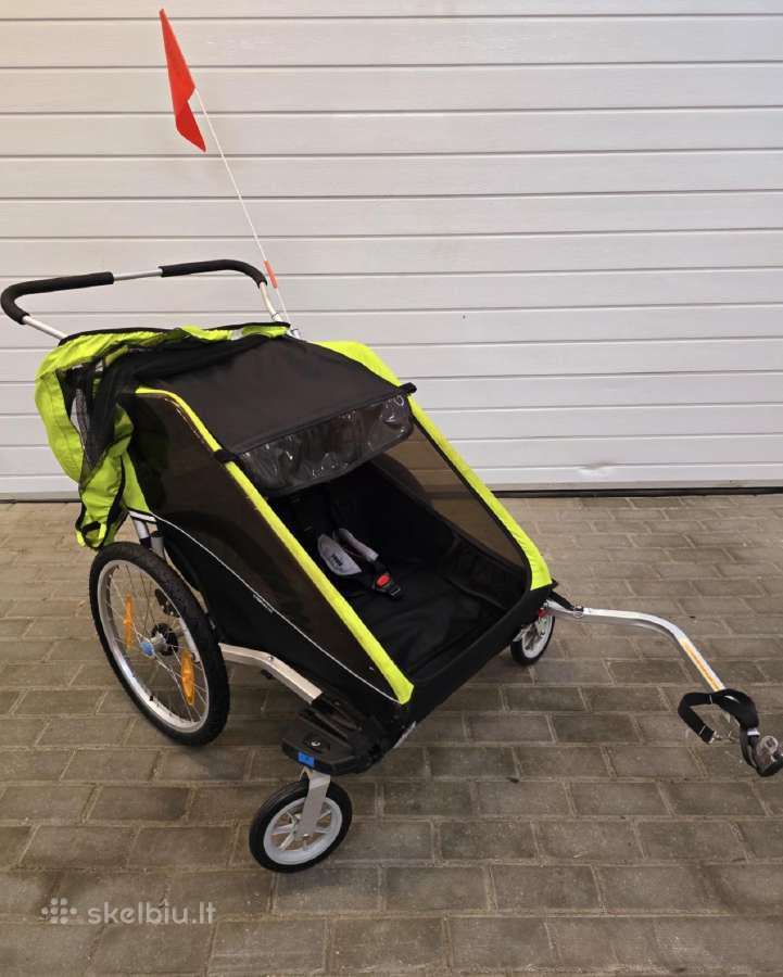 Dviračio priekaba/slidės Thule Chariot Cheetahxt2 - nuotraukos Nr. 12