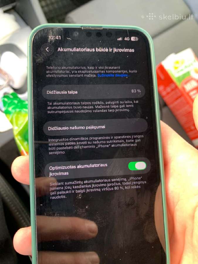 iPhone 14 128gb - nuotraukos Nr. 4